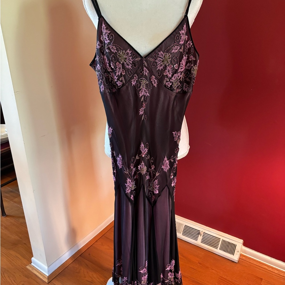 Adrianna Papell Evening Dress in Silk